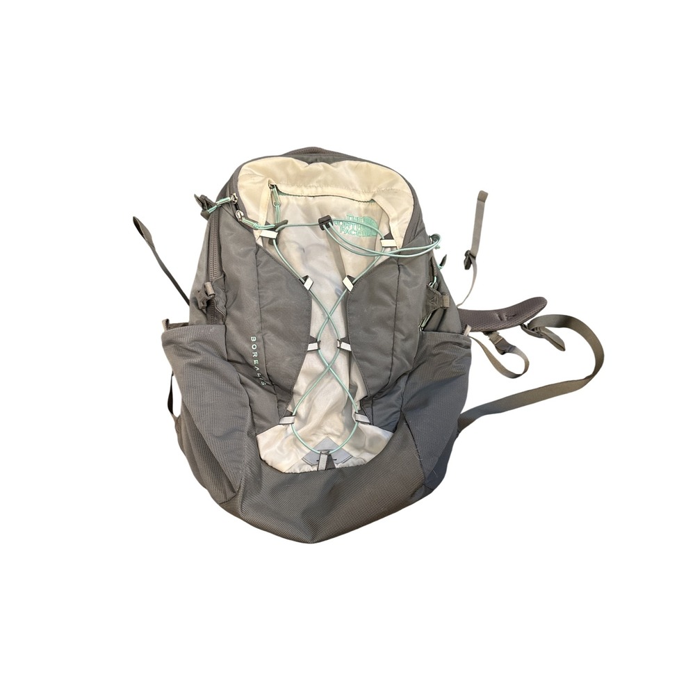 The North Face Borealis Backpack OS Grey White FlexVent‎ Laptop Bag
